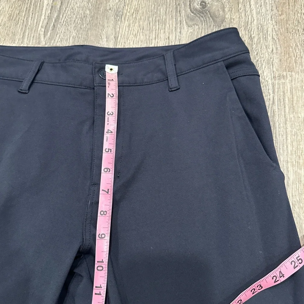 BYLT Premium Basics Everyday Pant 2.0 Mens Large Navy Slim Performance Chino
